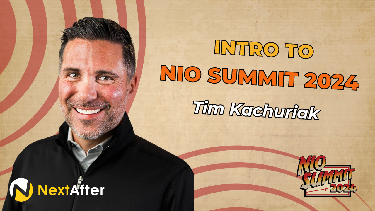 Introduction to NIO Summit with Tim Kachuriak - NIO Summit 2024